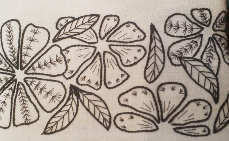 Atelier sur la broderie haute couture (au point de Beauvais)