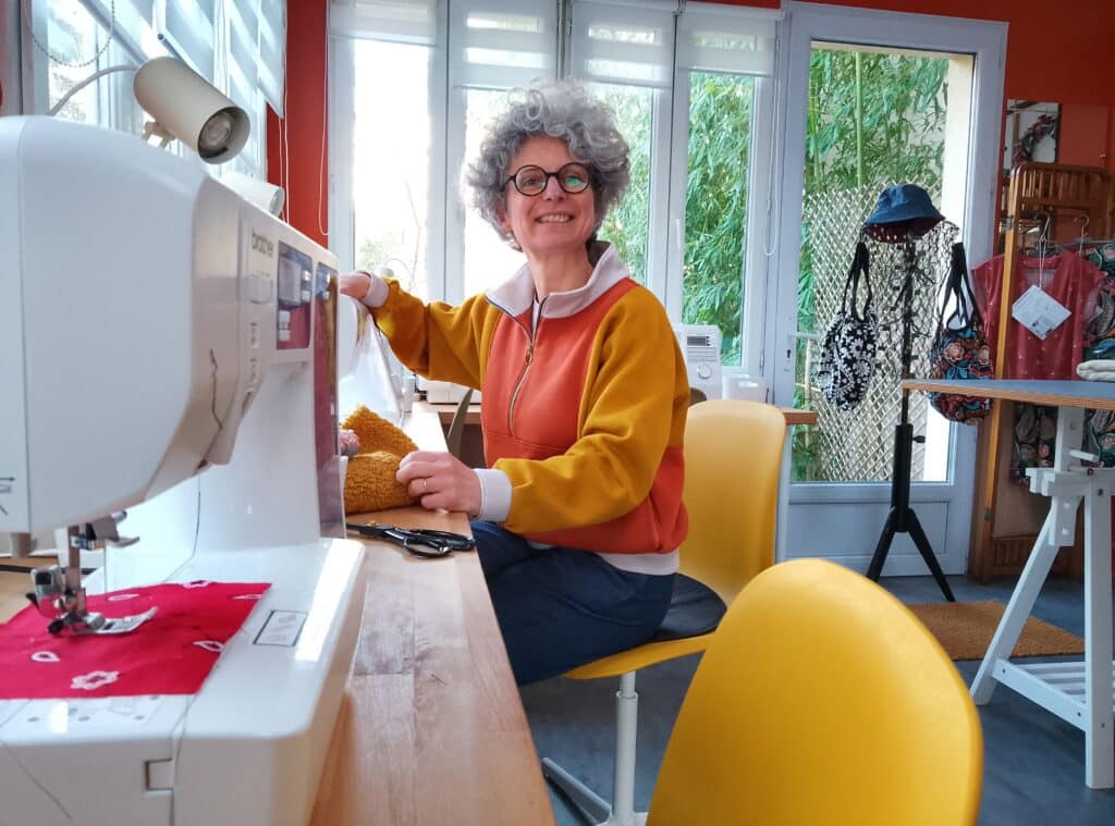 Stéphanie Marguier, couturière à Dijon