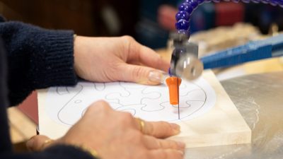 Découpe stage d'initiation à la scie à chantourner