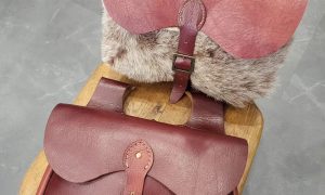 Sac cuir artisanal Formation Maroquinier entre le Havre et Rouen