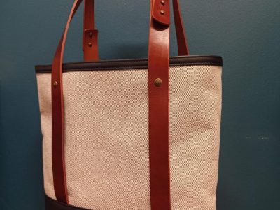 Grand sac en cuir formation Maroquinier à Marseille