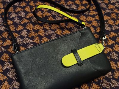 Porte-monnaie en bandoulière formation Maroquinier à Marseille