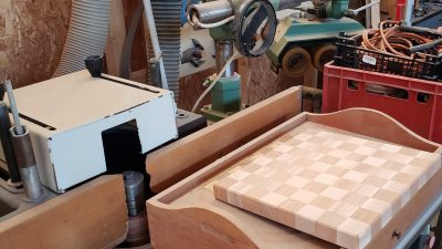 Atelier d'ébénisterie pendant le stage ébéniste à Carcassonne