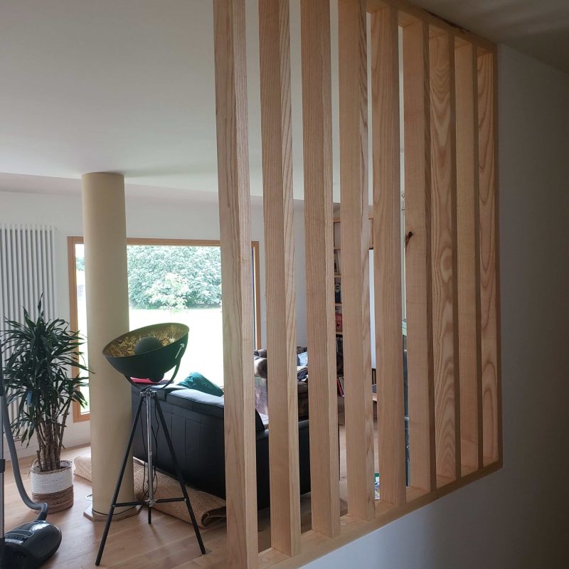 Création de Damien Bossuat, ébéniste, sur charpente