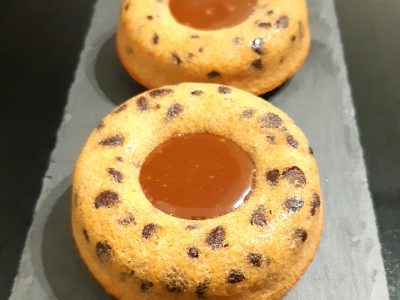 Petits cakes pépites de chocolats, caramel formation pâtissier dans le Rhône - Entremets et petits gâteaux - Formation hybride