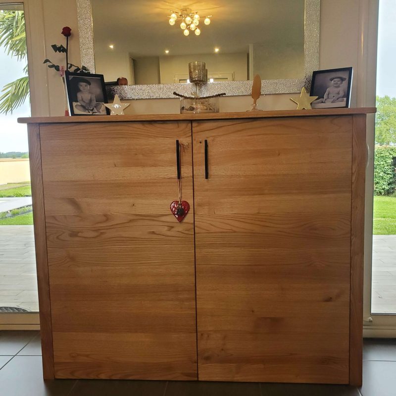 Meuble d'ébénisterie créé par l'ébéniste Damien Bossuat