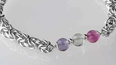 Bracelet fait pendant le stage en bijouterie