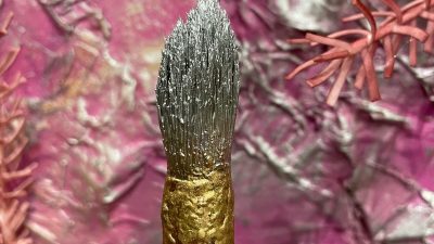 Pinceau utilisé pour le stage de fleuriste à Paris