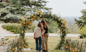 Exemple de décorations florales possible de faire après la formation fleuriste à Bordeaux