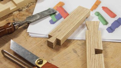 Outils d'ébéniste pendant le stage d'ébénisterie à Bordeaux en Nouvelle Aquitaine