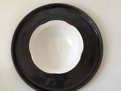 Assiette en grès formation Tournage en Céramique proche d'Annecy