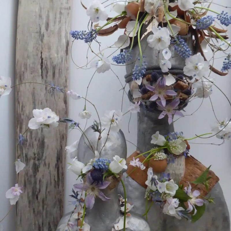 Buste de fleurs par Yann, artisan fleuriste sur Paris