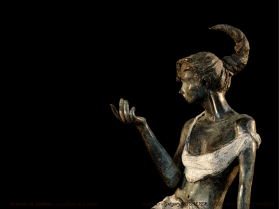 Sculpture au cours de la formation sculpteur