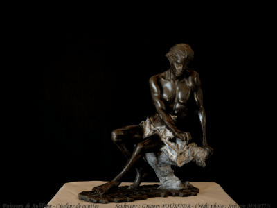 Ciseleur de gouttes formation sculpture figurative