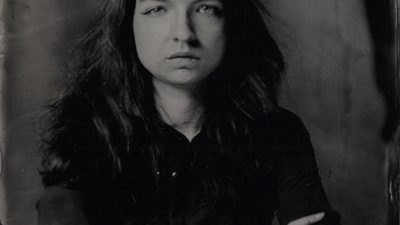 Portrait regard intense stage photographie au collodion humide à Lyon