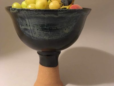 Coupe de fruits en grès formation Tournage en Céramique proche d'Annecy