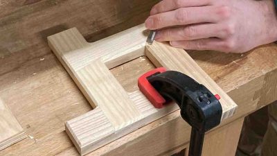 Assemblages pendant le stage ébéniste à Bordeaux