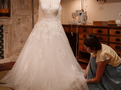 Robe de mariée formation Couture proche de Tours : métiers de la mode et vêtement flou