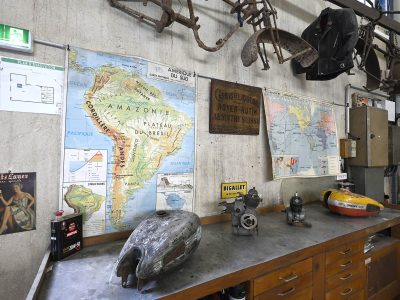 Décoration pendant la formation mécanique automobile entre Aix-en-Provence et Avignon en région PACA