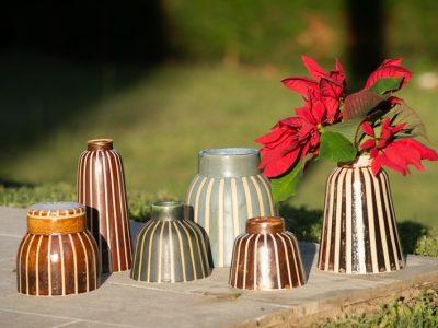 Céramiques faites pendant la formation avec un céramiste vers Tarbes