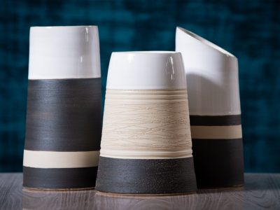 Céramiques faites par Angelino, formateur pour la formation céramiste à Lannemezan