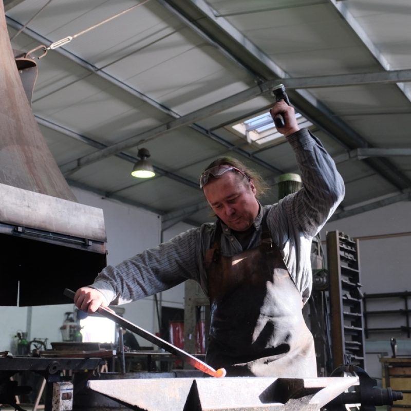 Atelier Boris Klein forgeron dans l'Aude