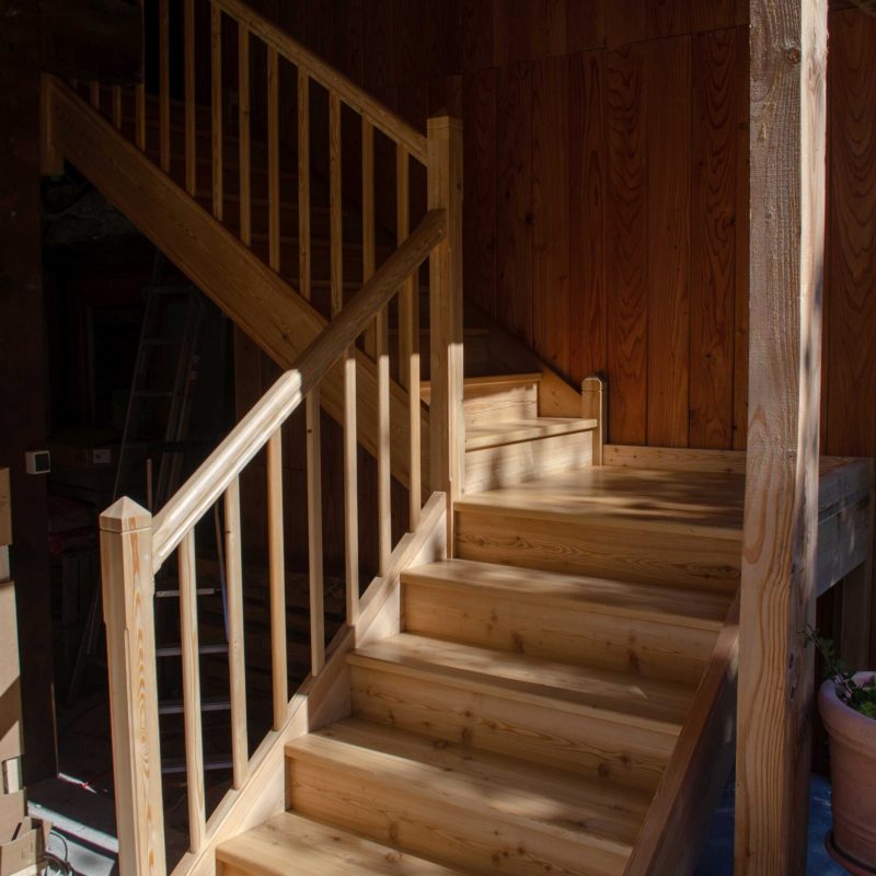 Escalier Thomas DEHEE menuisier et ébéniste