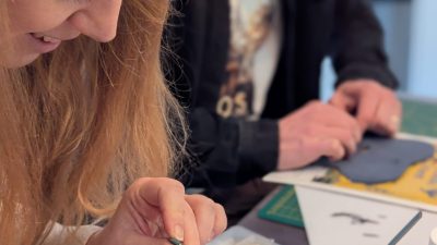 Réalisation des patrons du sac stage création d'un sac en cuir