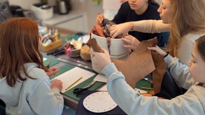 Découpage atelier d'initiation au cuir