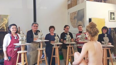 Stage de sculpture sur modèle vivant