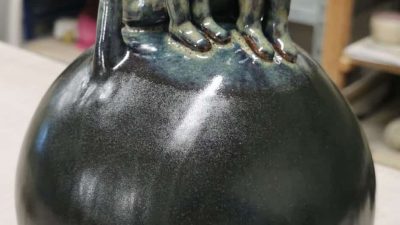 Vase organique stage exploration de la terre