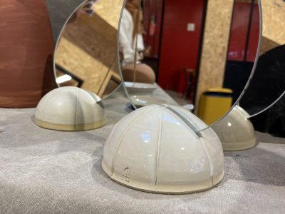 Céramiques originales pendant les cours et la formation céramiste à Lille