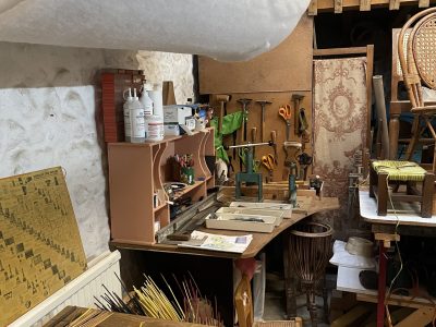 Atelier d'Hélène pour la formation tapissier d'ameublement