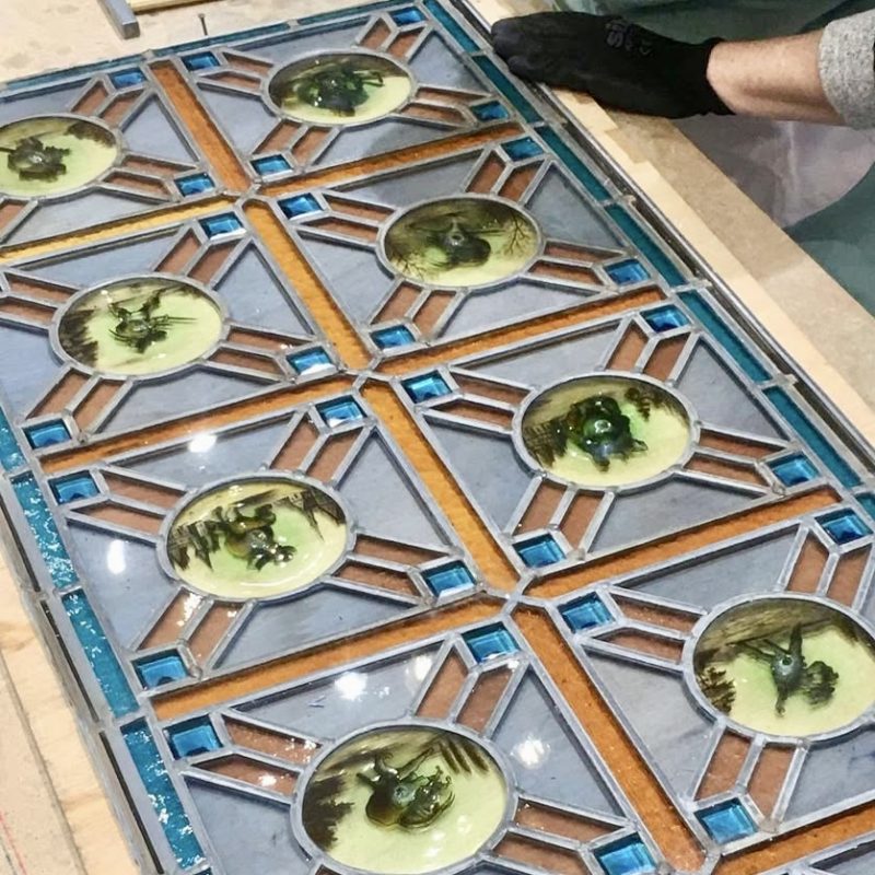 Vitraux atelier de Christine Bonnet