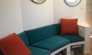 Banquette formation couture d'ameublement sur les coussins : les essentiels