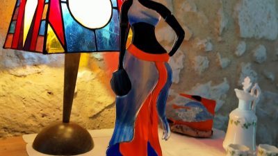 Décoration stage de vitrail Tiffany dans le Gers