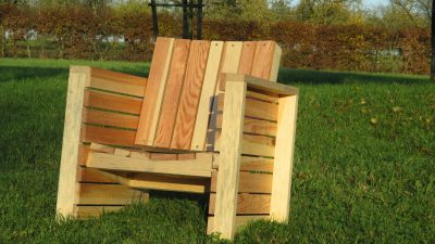 Fauteuil pour le stage fabriquer des meubles de jardin en bois