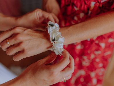 Exemple de création pendant la formation fleuriste en Gironde (33) éligible au CPF, France Travail, OPCO ...