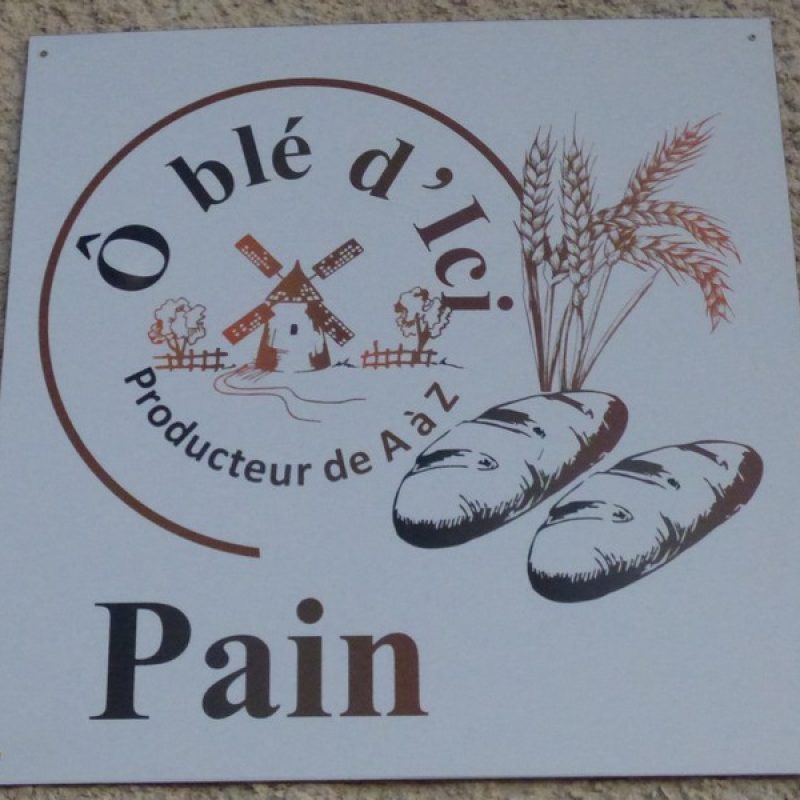 Ô blé d'ici, boulangerie et atelier de boulanger de Patrick Rinaldi