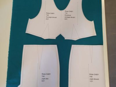 Patrons au cours de la Formation Couture - Confection d'un vêtement proche de Bordeaux : les essentiels