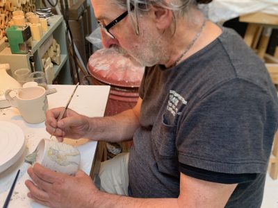 Francis formation décoration en céramique en Dordogne