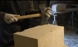 Formation tailleur de pierre avec Alexandre Harhash en Aveyron