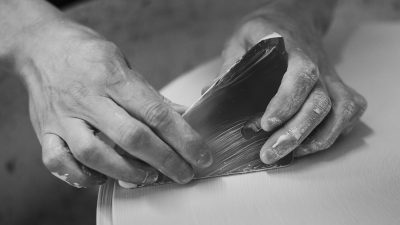 Travail de reportage pendant le stage de photographie avec un photographe