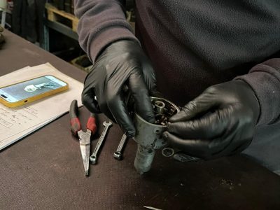 Allumage pendant la formation mécanique moto en PACA