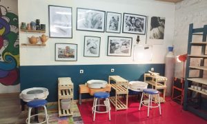 Atelier des cours et formation tournage en céramique en Normandie