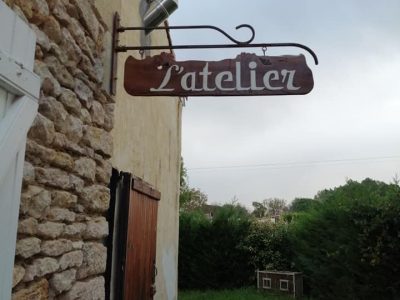 Atelier de céramiste potier pendant la formation en Gironde