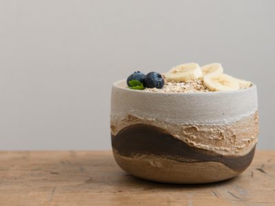 Bol pendant la formation céramique et poterie à Angoulême