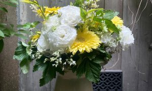 Bouquet pendant la formation fleuriste à Paris