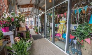 Boutique pendant le stage ou la formation de fleuriste à Toulouse