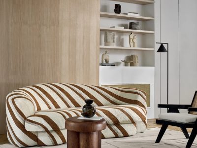 Canapé pendant la formation tapissier garnisseur à Montpellier